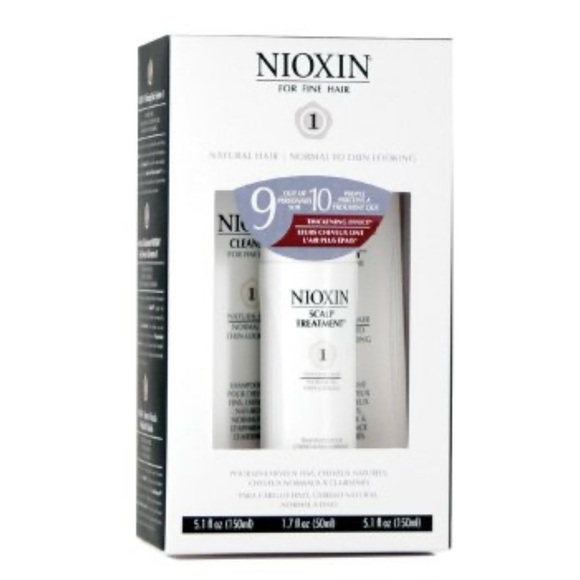 NIOXIN HAIR SYSTEM #1 ‎ 3 PIECE KIT CLEANSER, SCALP THERAPY, SCALP TREATMENT NEW - Picture 1 of 1